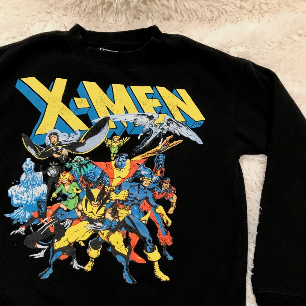 Old school Marvel Comics X-men (sweater size Sm)